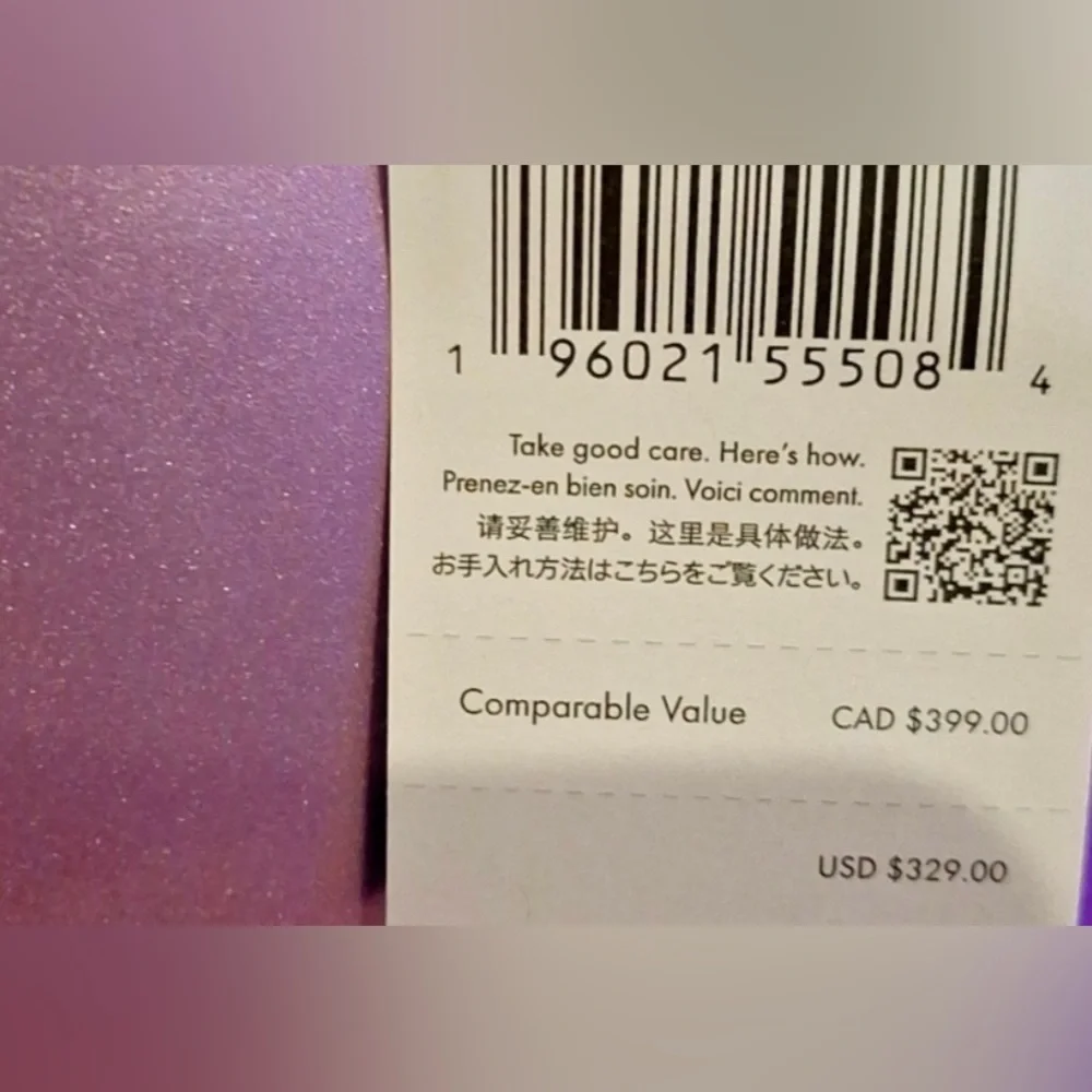 WINNER - $25 Dollar ENTRY- with 🎁 for 💥$329 NEW- Kate Spade purple - - Picture 2 of 16